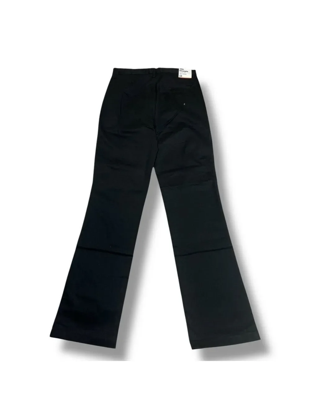 Old Navy Boy’s Uniform Straight Leg Pants Black Size 18